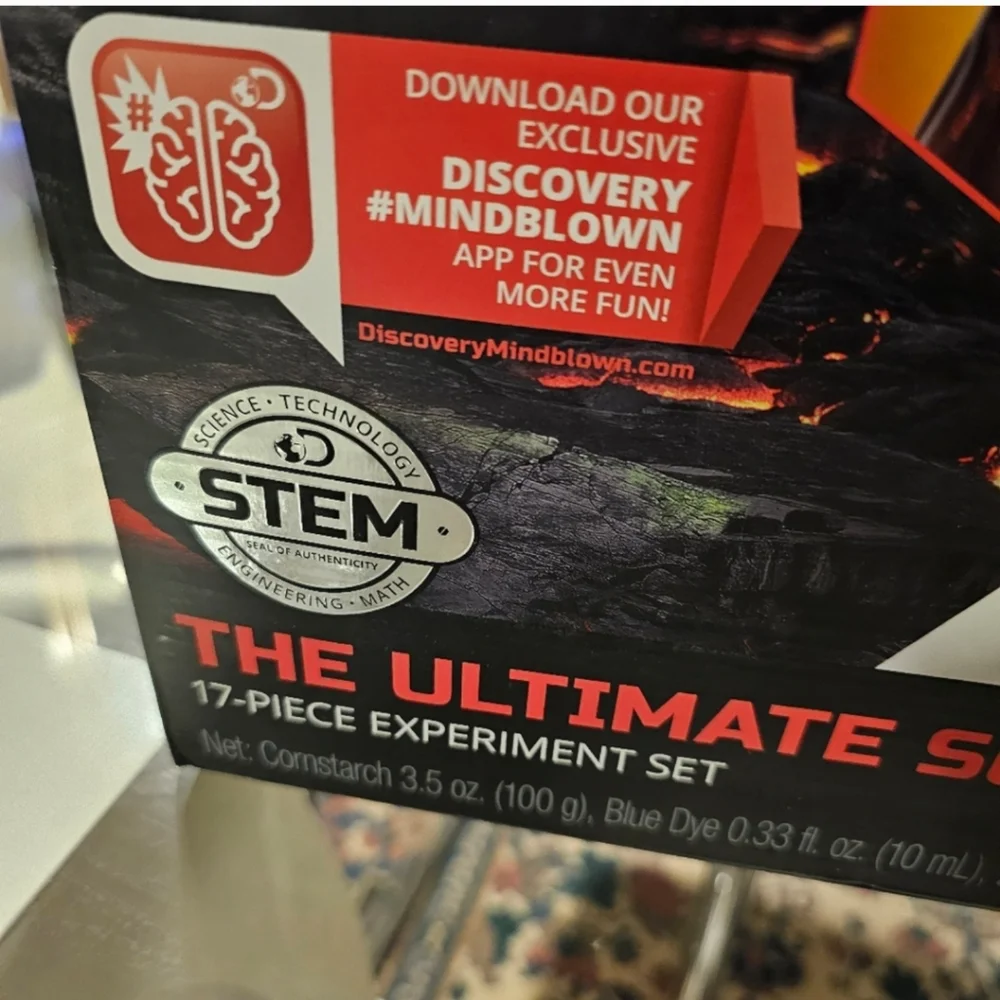 Discovery Mindblown The Ultimate Science Kit 17 Pc Experiment Set